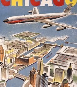 Poster of Chicago Paint By Numbers