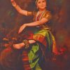 Indian Woman Dancing paint by numbers