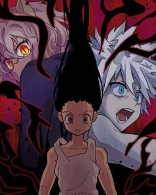 Hunter X Hunter Anime paint by numbers