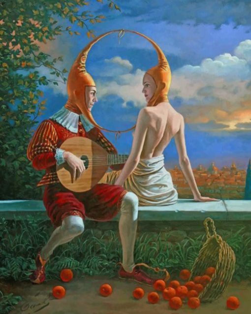 Micheal Cheval Absurd paint by numbers