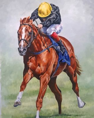 Horse Race Paint by numbers