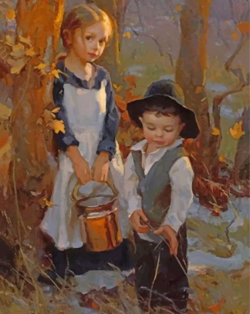 cute-siblings-paint-by-numbers