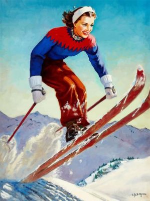 skiing-girl-jump-paint-by-number