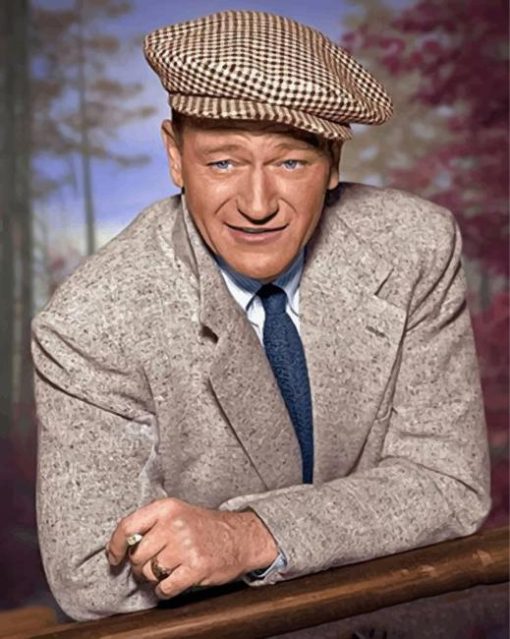 classy-john-wayne-paint-by-number