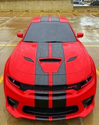 dodge-charger-red-2020-paint-by-numbers