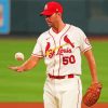 Adam Wainwright Baseball Player Paint By Numbers