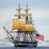 American Tall Ships Art Paint By Numbers