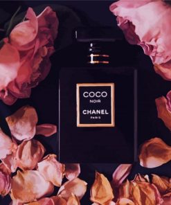 Coco Noir With Flowers Paint By Numbers