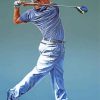 Golfer Rory McIlroy Art Paint By Numbers