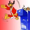 Hong Kong Phooey Cartoon Paint By Number