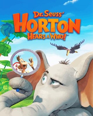 Horton Hears A Who Animated Movie Paint By Numbers