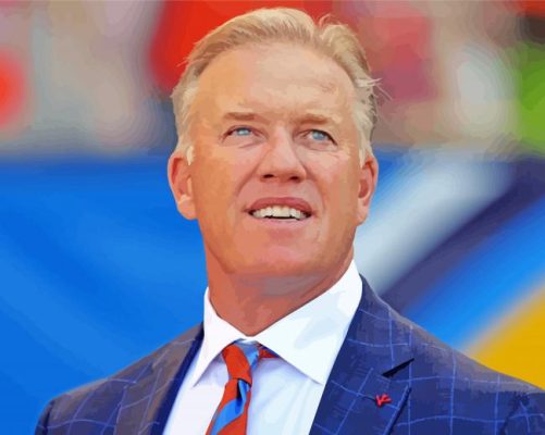 John Elway Paint By Numbers