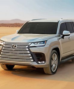 Lexus Gx In The Desert Paint By Number