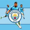 Manchester City Players And Logo Paint By Numbers