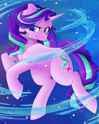 My Little Pony Starlight Glimmer Art Paint By Numbers