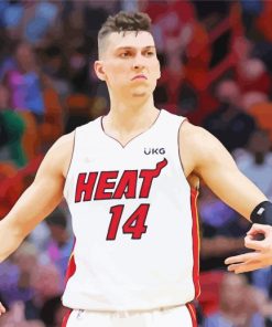 Professional Basketball Player Tyler Herro Paint By Numbers