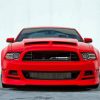 Red Mustang Gt Car Paint By Numbers