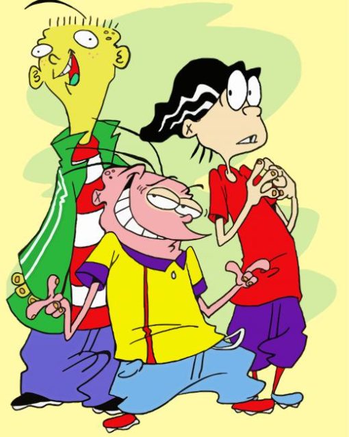 The Ed Edd N Eddy Paint By Numbers