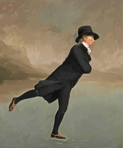 The Skating Minister By Henry Raeburn Paint By Numbers