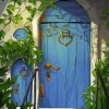Wizards Cottage Door Paint By Numbers