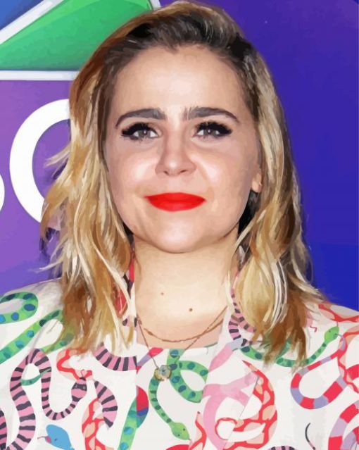 Aesthetic Mae Whitman Paint By Numbers