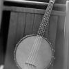 black And White Banjolele Paint By Numbers