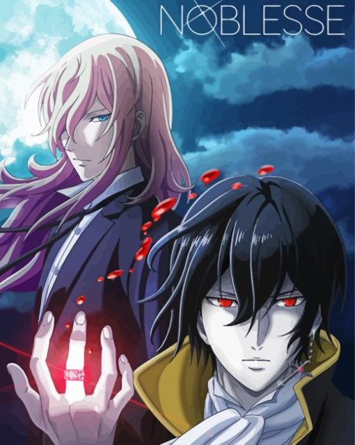 Noblesse Manhwa Poster Paint By Number