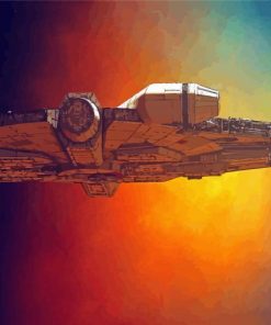 Star Wars Ship Paint By Number