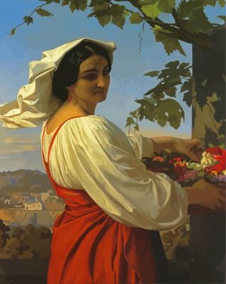 The Chiarrucia By Alexandre Cabanel Paint By Numbers