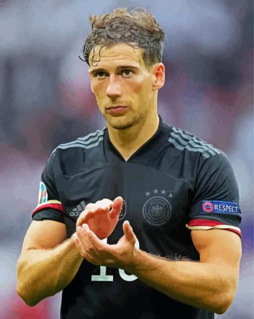 The Footballer Leon Goretzka Paint By Number