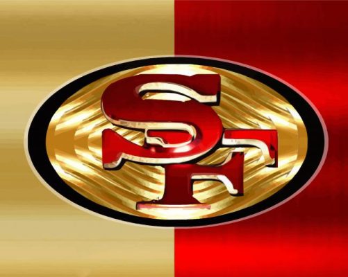 49ers Football Team Logo Paint By Numbers