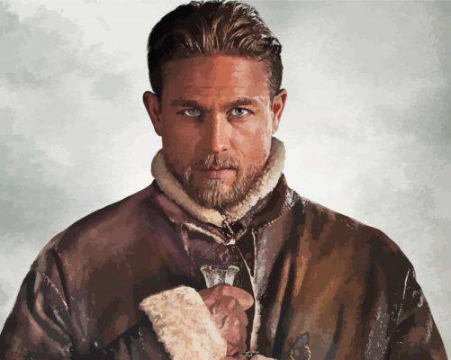 Actor Charlie Hunnam Paint By Numbers