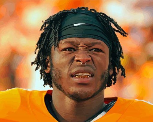 Alvin Kamara Paint By Numbers