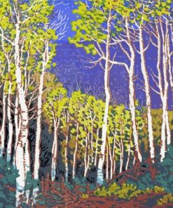Aspen Red River Gustave Baumann Paint By Numbers