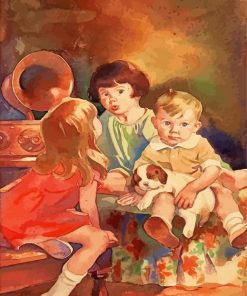 Bedtime Frances Tipton Hunter Paint By Numbers