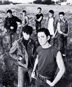 Black And White The Outsiders Paint By Numbers