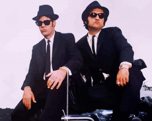 Blues Brothers Paint By Numbers