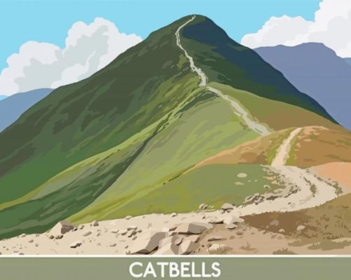 Catbells Poster Paint By Numbers