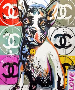Chanel Dog Art Paint By Numbers