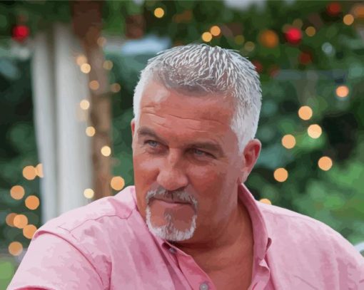 Chef Paul Hollywood Paint By Numbers