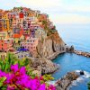 Cinque Terre Riviera Buildings In Vernazza Paint By Numbers