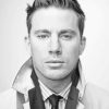 Classy Black And White Channing Tatum Paint By Numbers