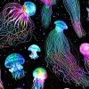 Colorful Galaxy Jellyfish Paint By Numbers