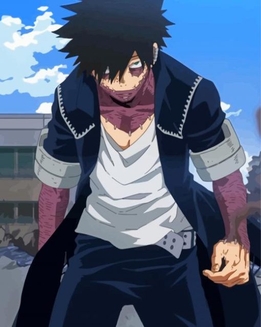 Dabi My Hero Academia Paint By Numbers