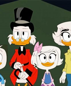 DuckTales Family Paint By Numbers