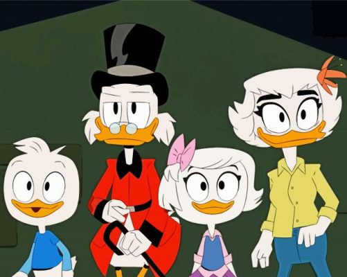 DuckTales Family Paint By Numbers