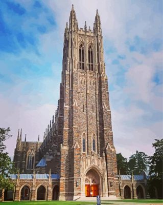 Duke University NC Paint By Numbers