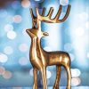 Gold Deer Decoration Paint By Numbers