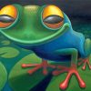 Happy Frog Paint By Numbers