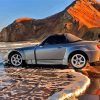 Honda S2000 At The Beach Paint By Numbers